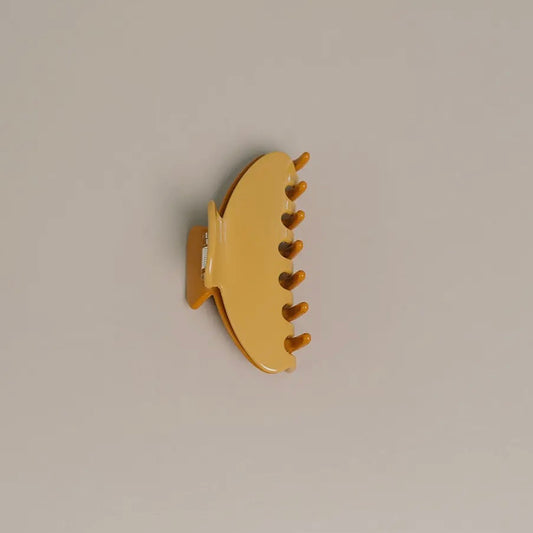 Nat + Noor • Medium Hair Claw Clip • Two Tone Citrus Orange