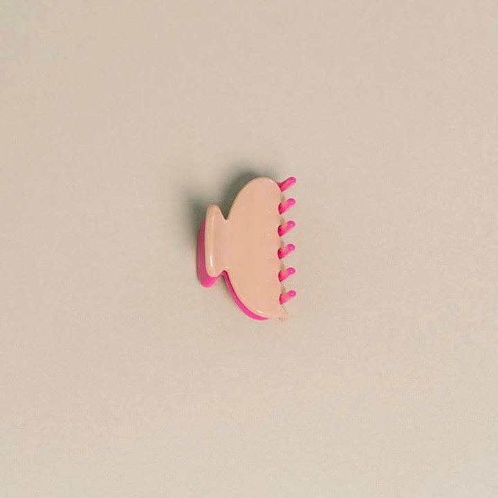 Nat + Noor • Small Hair Claw Clip • Two Tone Dragon Fruit Pink