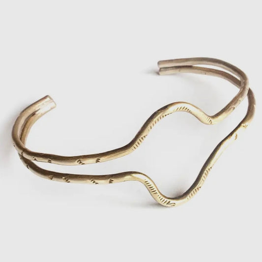 Lunasol • Yuta Cuff • Brass