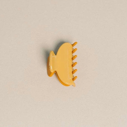 Nat + Noor • Small Hair Claw Clip • Two Tone Citrus Orange
