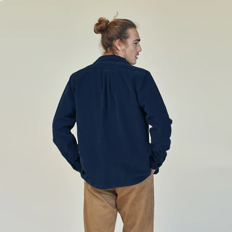 Jungmaven • Ventura Corduroy Shirt Jacket • Copper Brown
