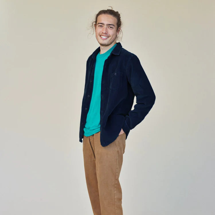 Jungmaven • Ventura Corduroy Shirt Jacket • Copper Brown