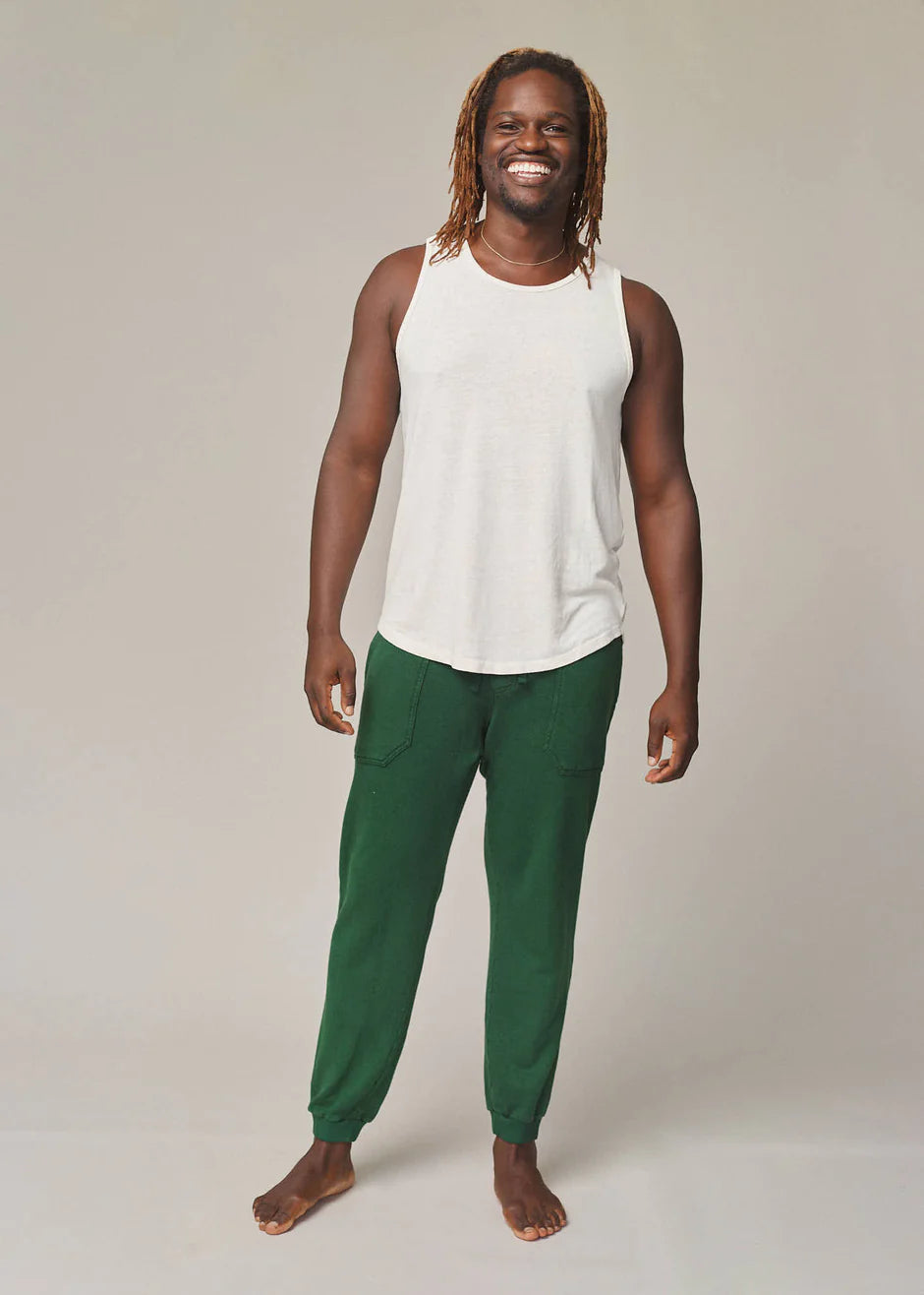 Jungmaven • Rockaway Sweatpant • Hunter Green