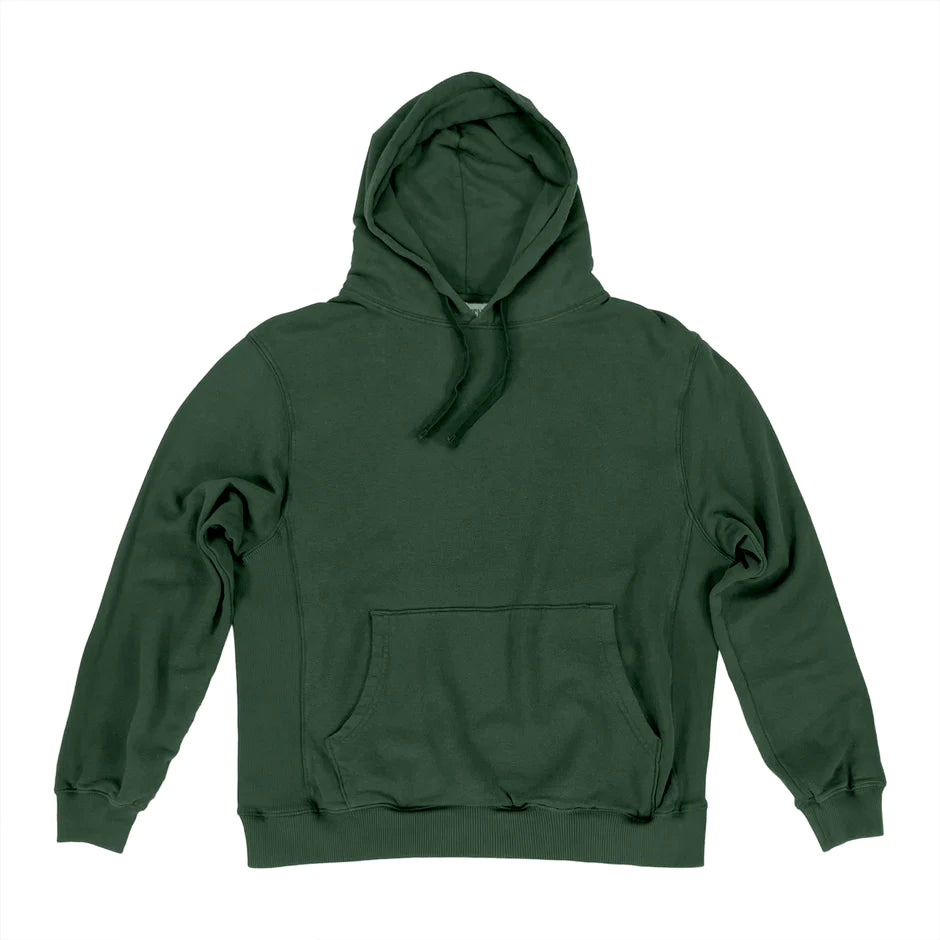 Jungmaven • Montauk Hooded Sweatshirt • Hunter Green