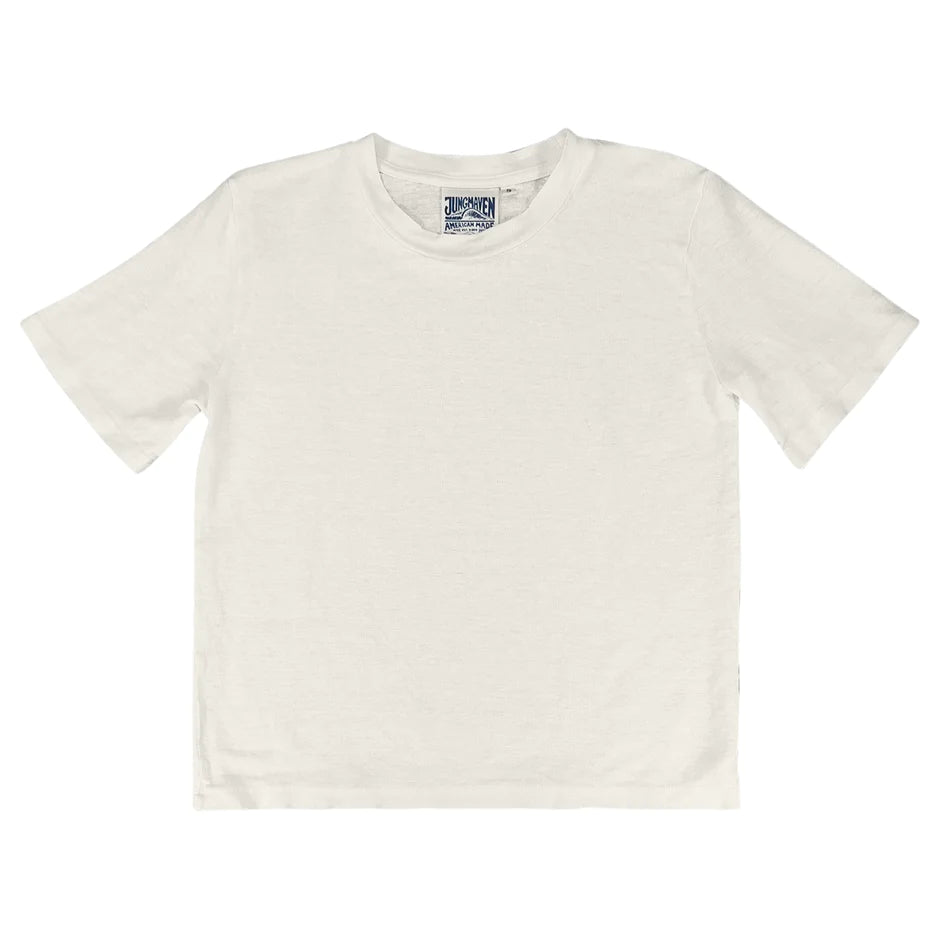 Jungmaven • Dakota Hemp Tee •  Washed White