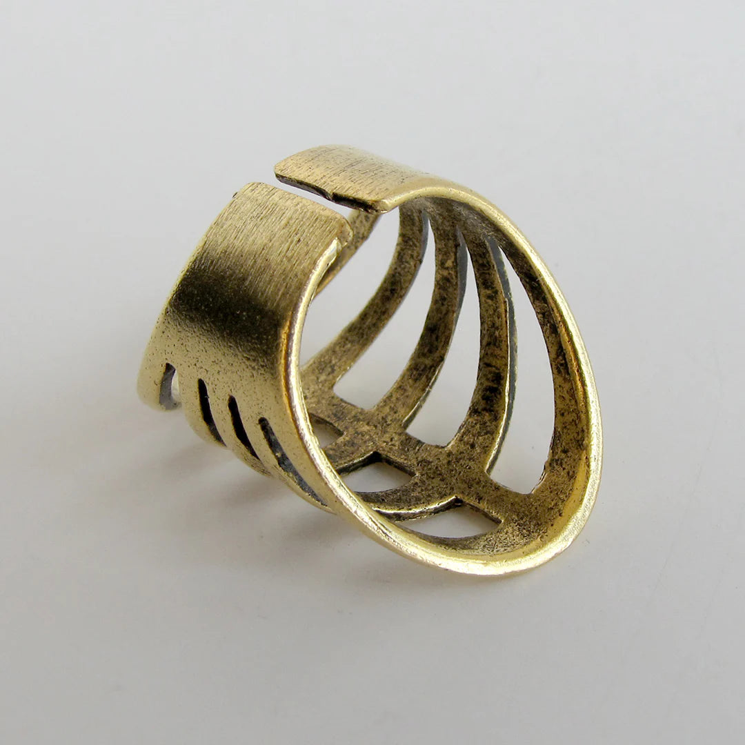 Ornamental Things • Gladiator Ring • Gold