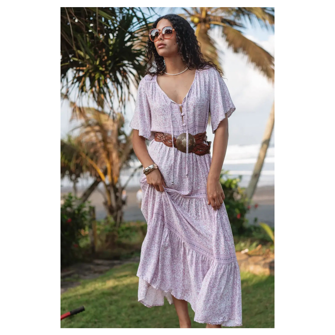 The Barefoot Blonde Collection • Mia Maxi Dress • Lavender