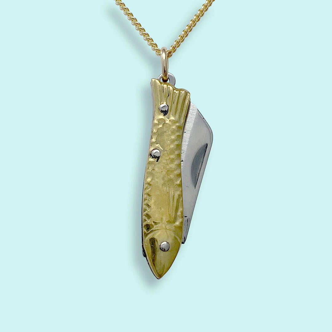 Ornamental Things • Small Fish Knife Necklace