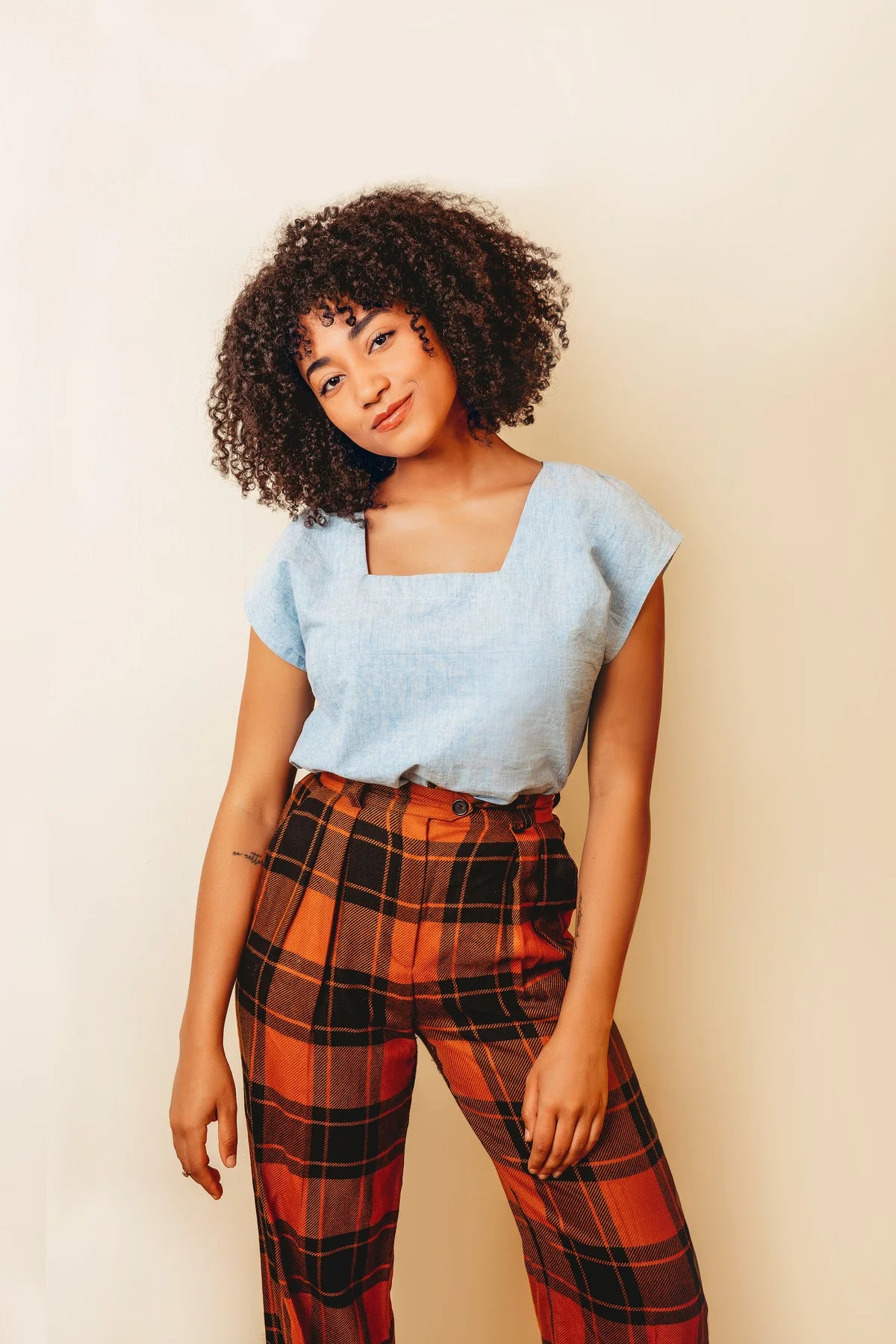 Friday Pattern Co. • Square Neck Top Sewing Pattern