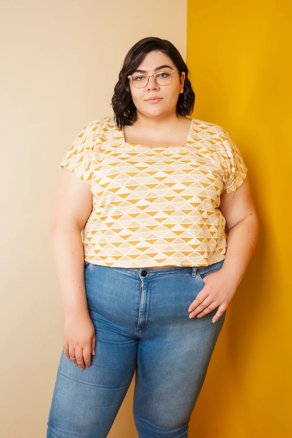 Friday Pattern Co. • Square Neck Top Sewing Pattern