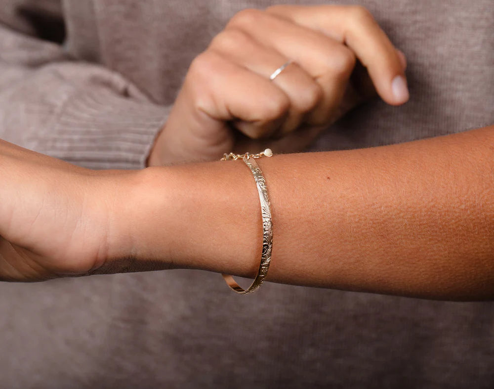 In Situ • Kelei Flora Bracelet • Sterling Silver