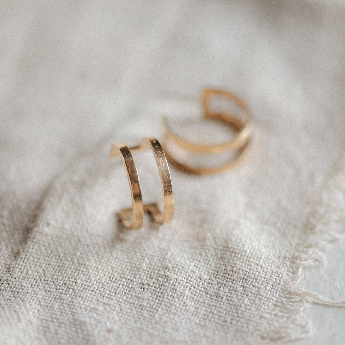 Common Form • Double Hoops • Brass