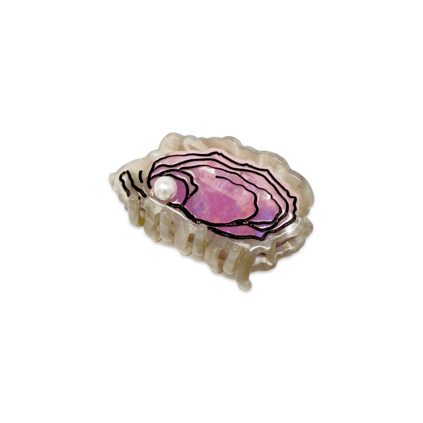 Jenny Lemons • Oyster Hair Claw Clip • Mini