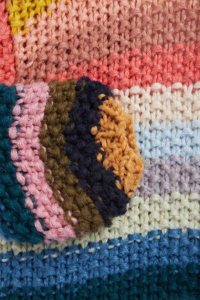 Saachi • Rainbow Knitted Cardigan
