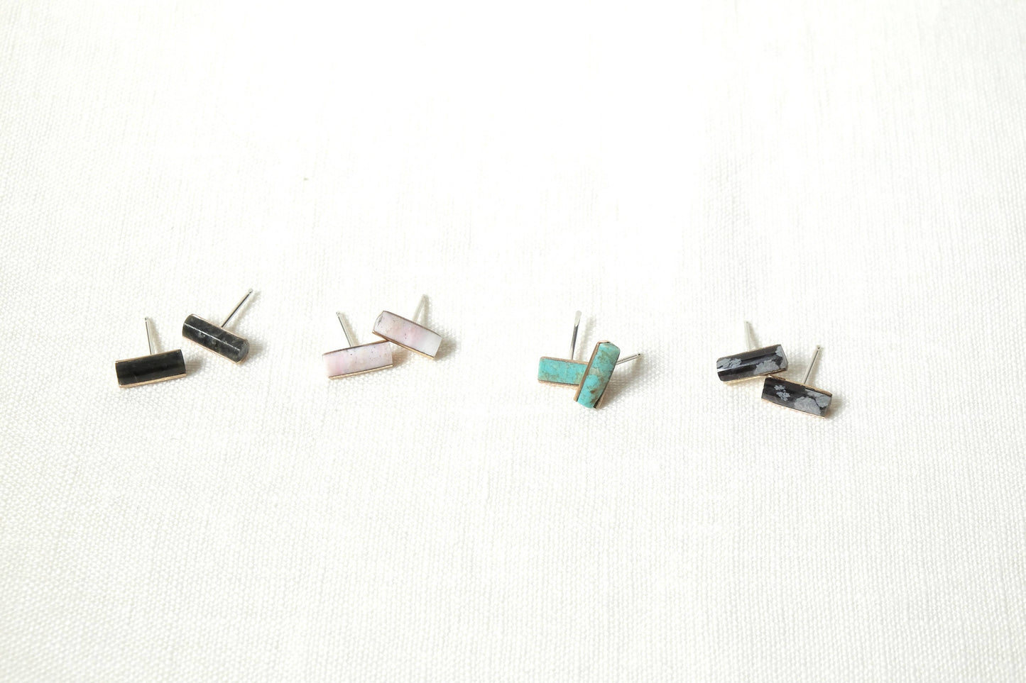 Sarah Safavi Senita Studs Earrings Sterling Silver