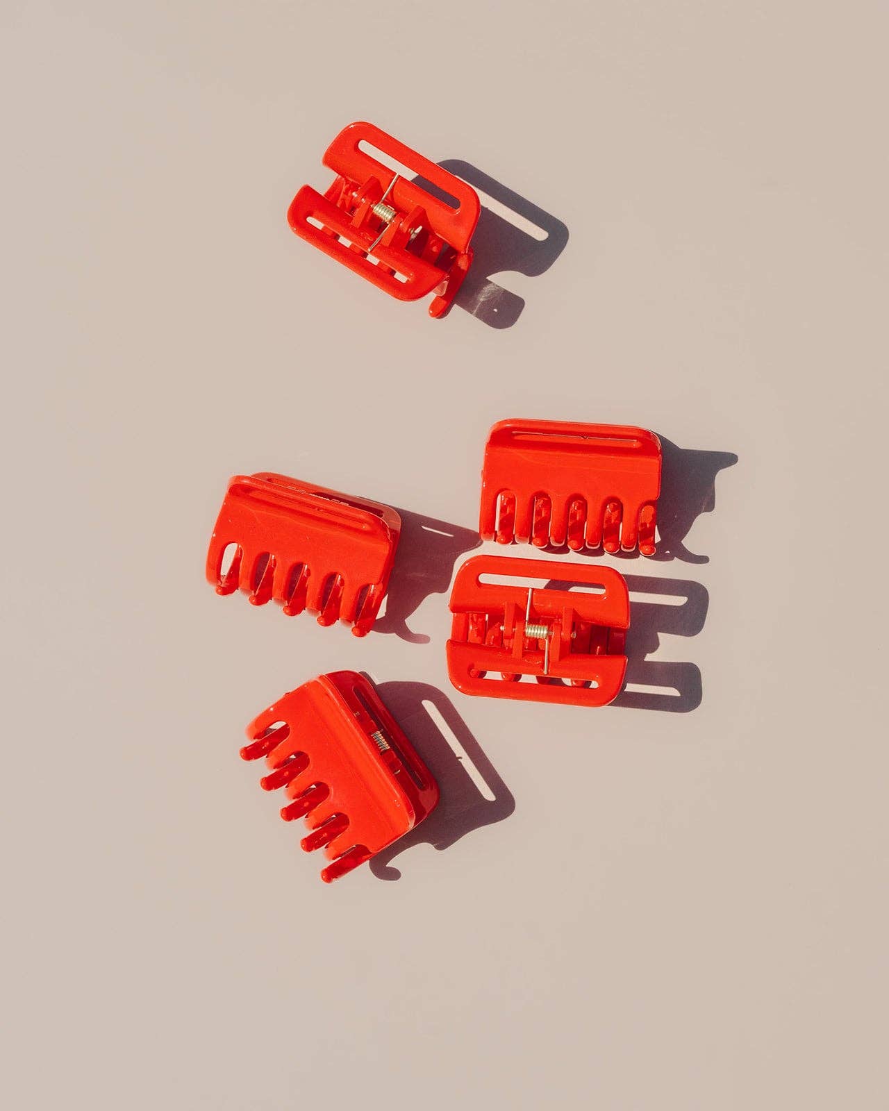 Nat + Noor • Jane Hair Claws (Pack of 5) • Cherry Red