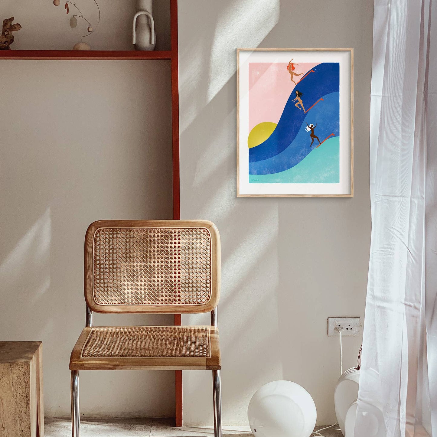 Art Print • Like an Eagle When She Flies • 8"x10"