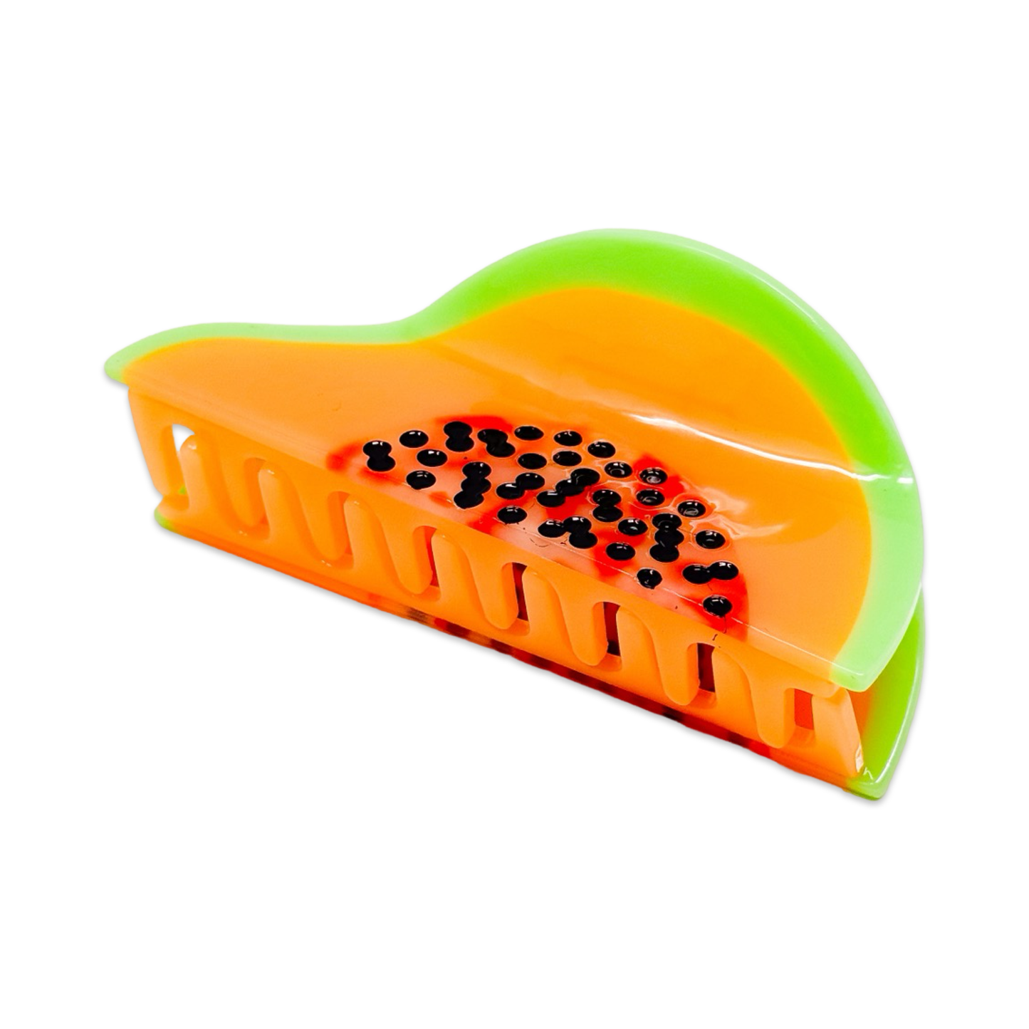 Jenny Lemons Large Papaya Hair Claw Clip