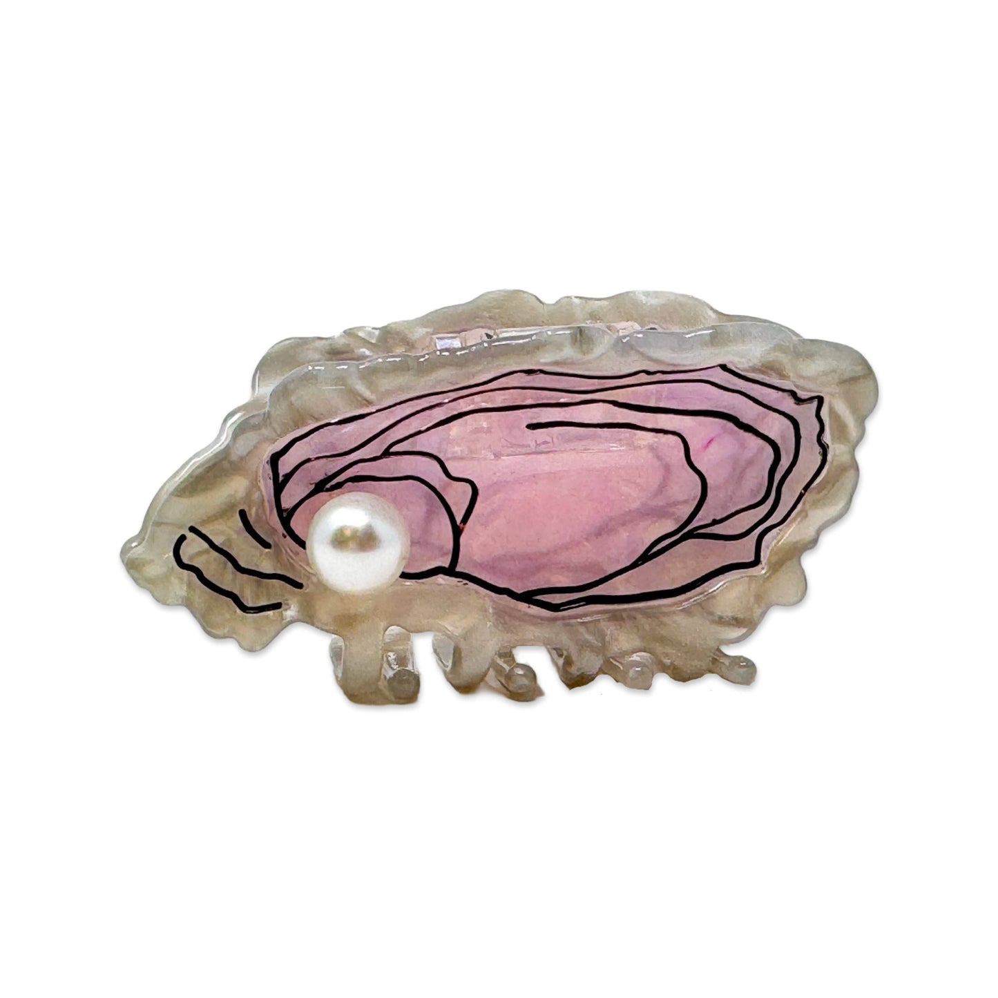 Jenny Lemons • Midi Oyster Hair Claw Clip