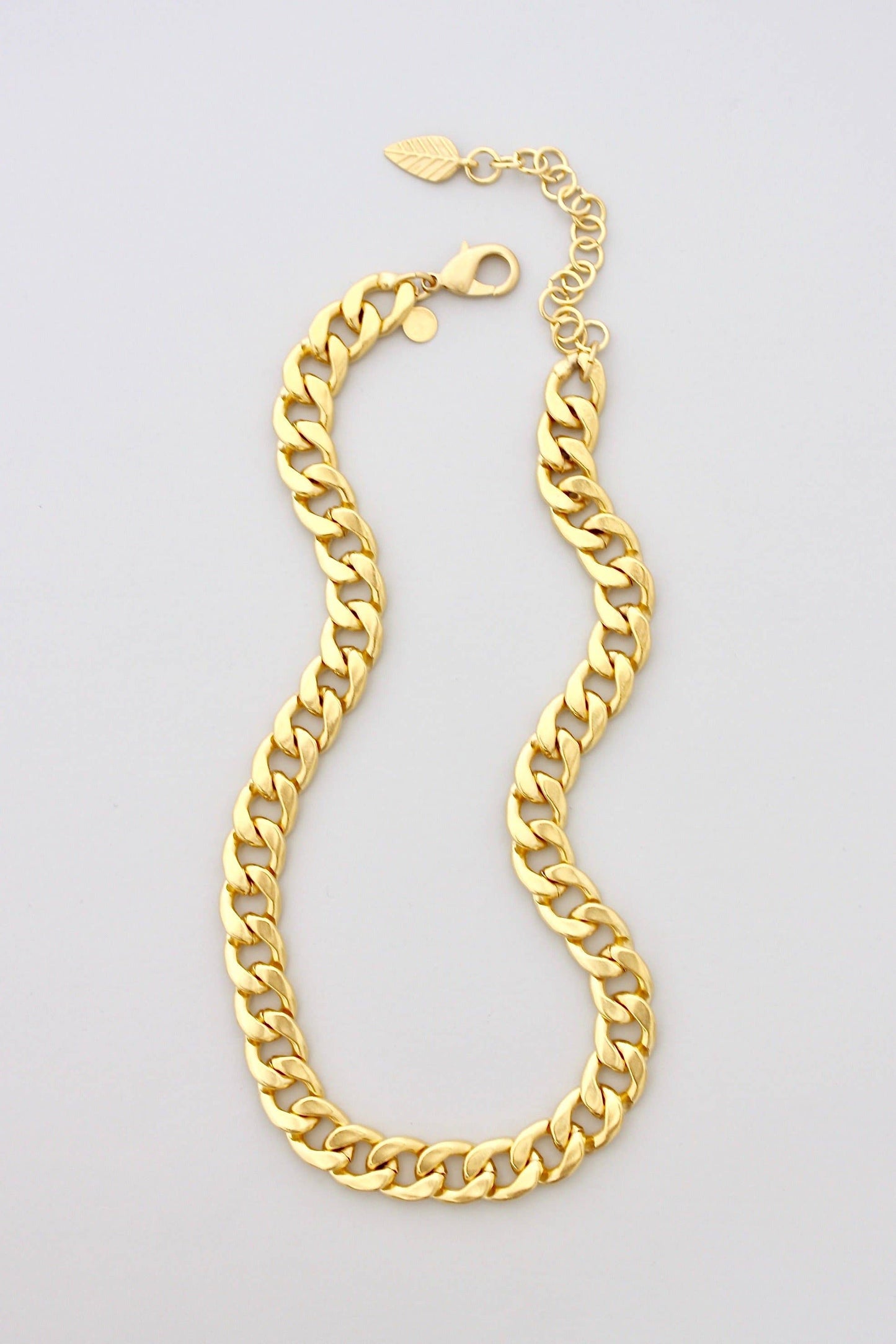David Aubrey • Heavy Chain Necklace • Gold