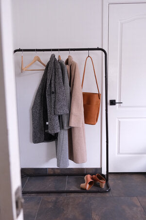 Charlie’s Goods Handmade Modern Bucket Bag Saddle Tan