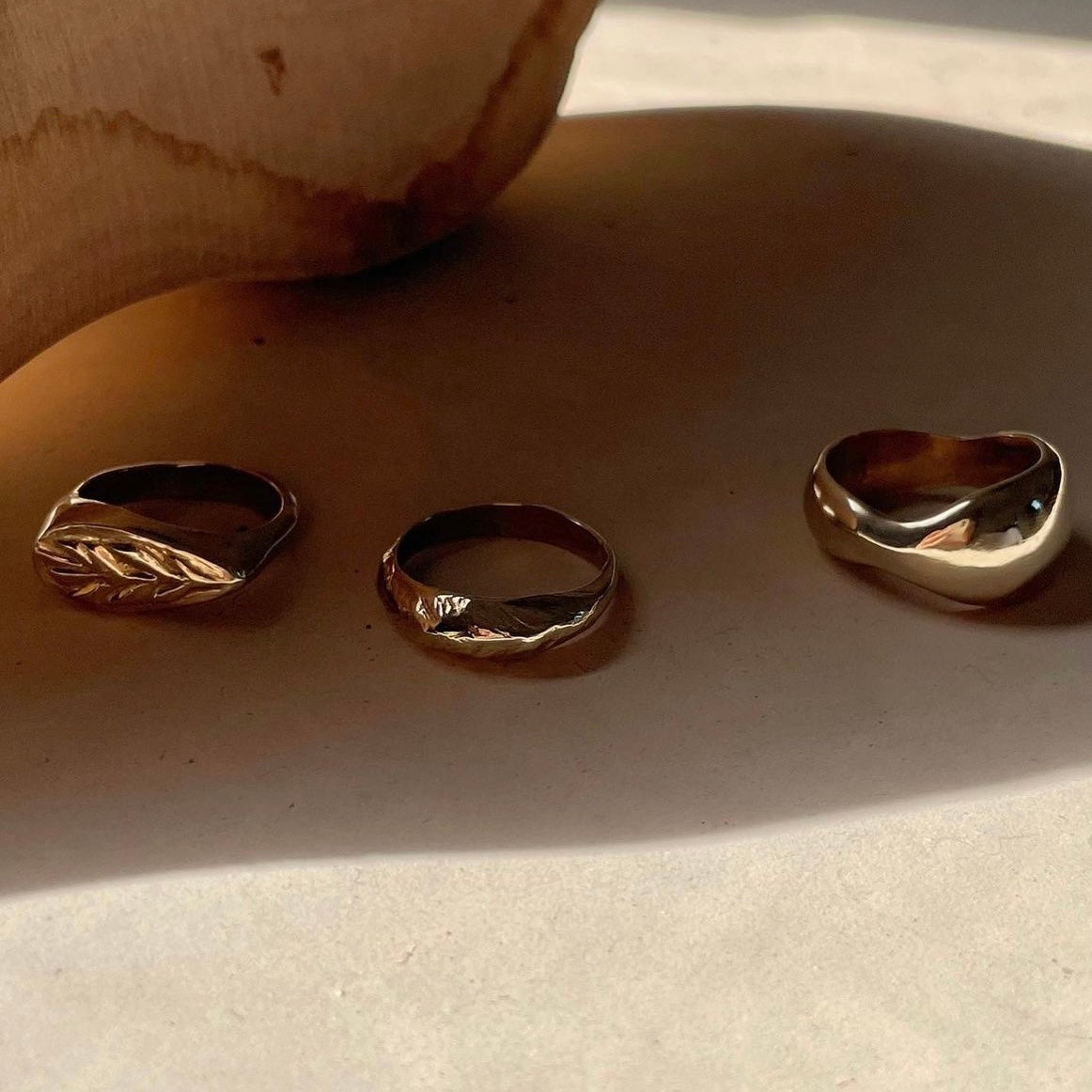 Fade Into the Abstract • Meadow Ring • Brass