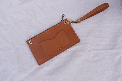 Charlie’s Goods Handmade Modern Bucket Bag Saddle Tan