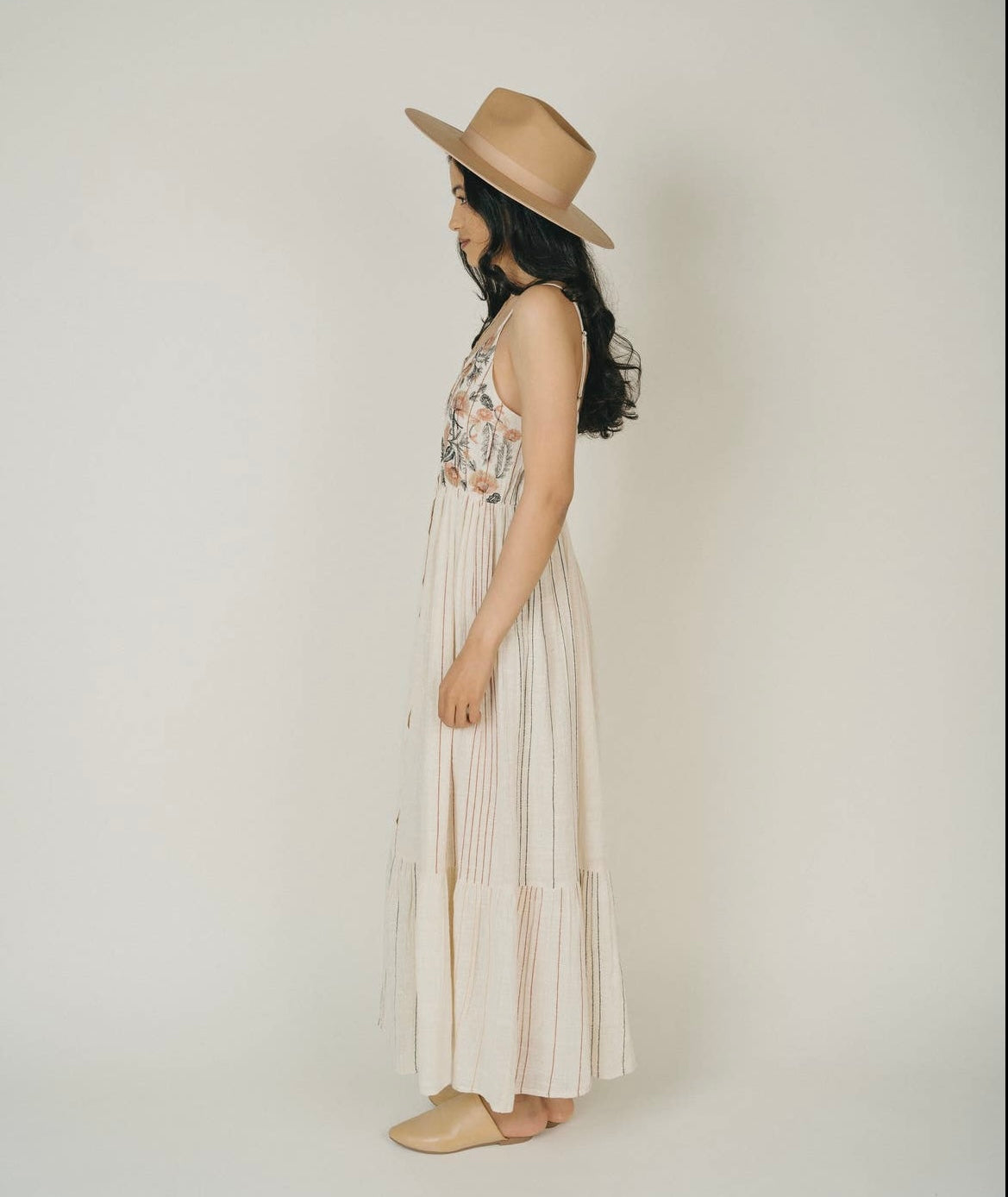 Jackson Rowe • Boho Banner Dress • Soft Cream