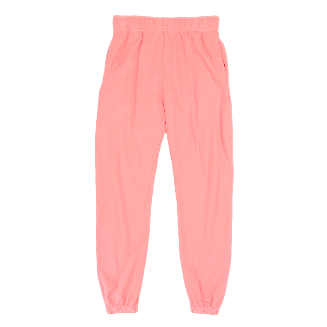 Jungmaven • Classic Sweatpants French Terry Fleece • Pink Salmon