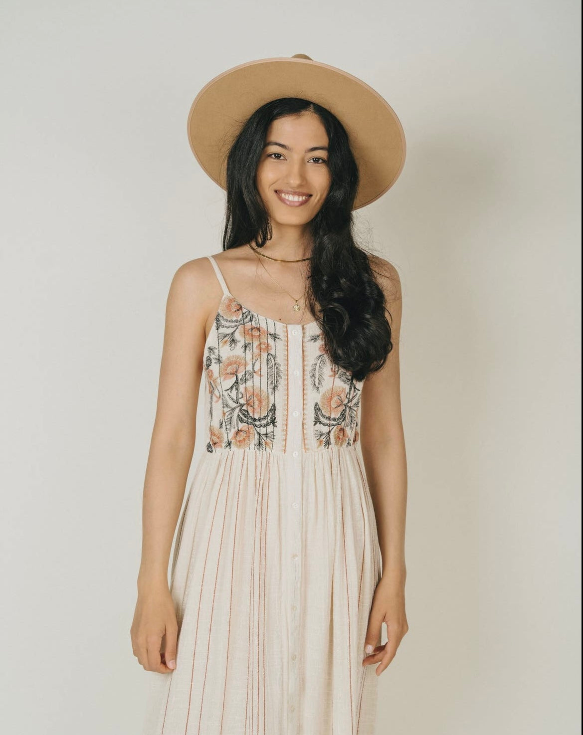 Jackson Rowe • Boho Banner Dress • Soft Cream
