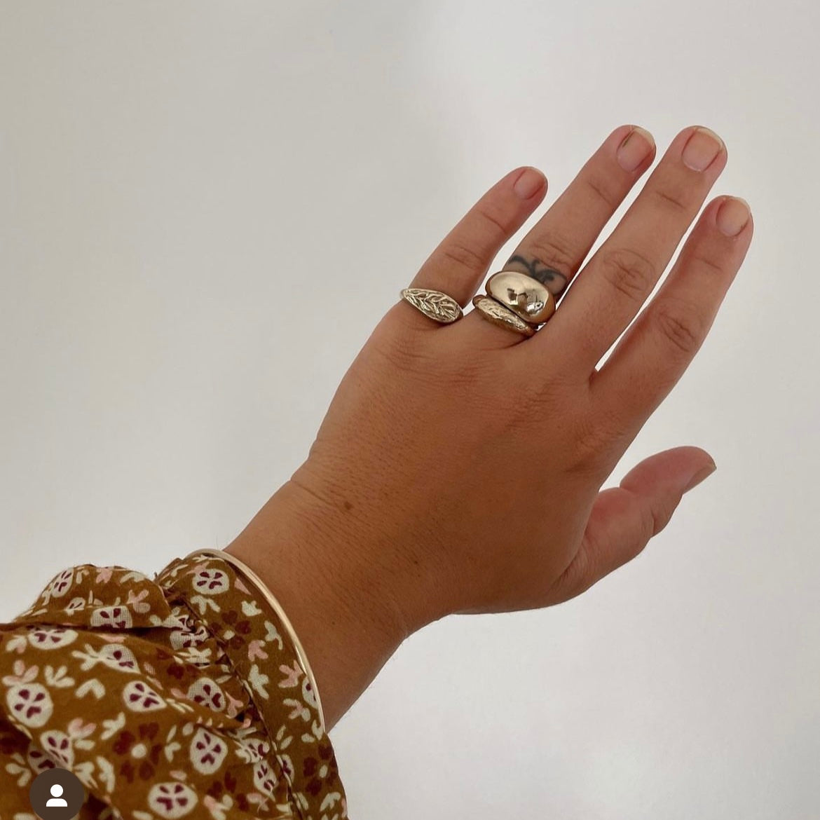 Fade Into the Abstract • Home Ring • Brass