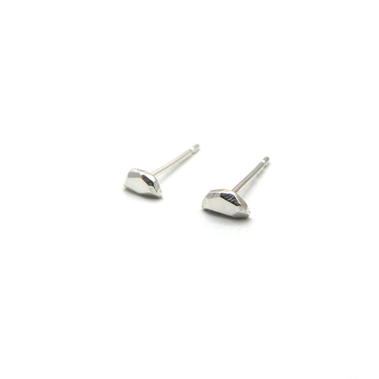 Goldeluxe • Extra Small Half Circle Nugget Earrings