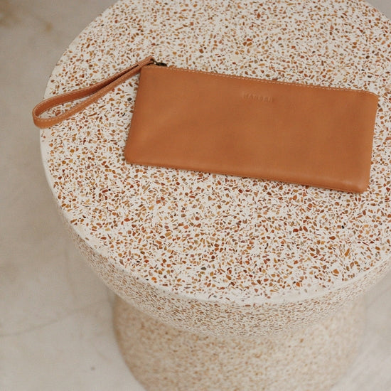 Mandrn • The Arlo Wristlet • Camel • Pick Your Size