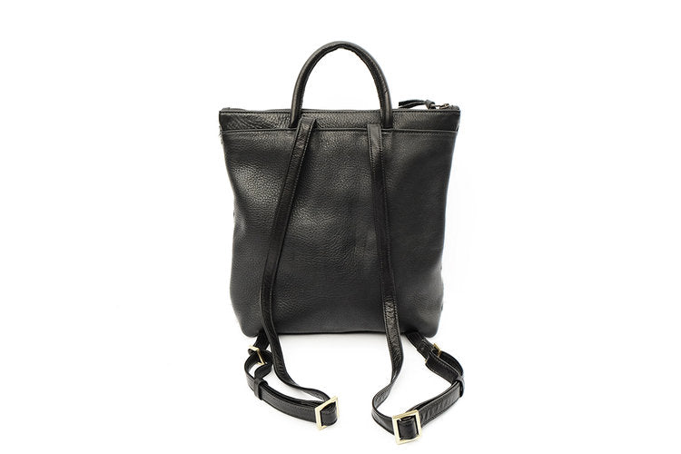PRIMECUT • Playground Patchwork Shearling Backpack