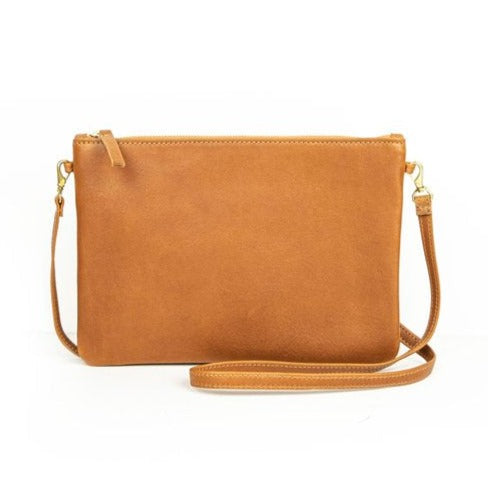 PRIMECUT • Pouch Purse • Cognac Leather