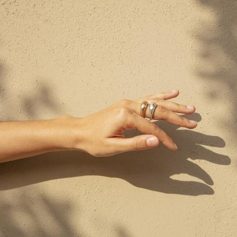 Dominique Ranieri • Dome Ring • Bronze or Sterling Silver