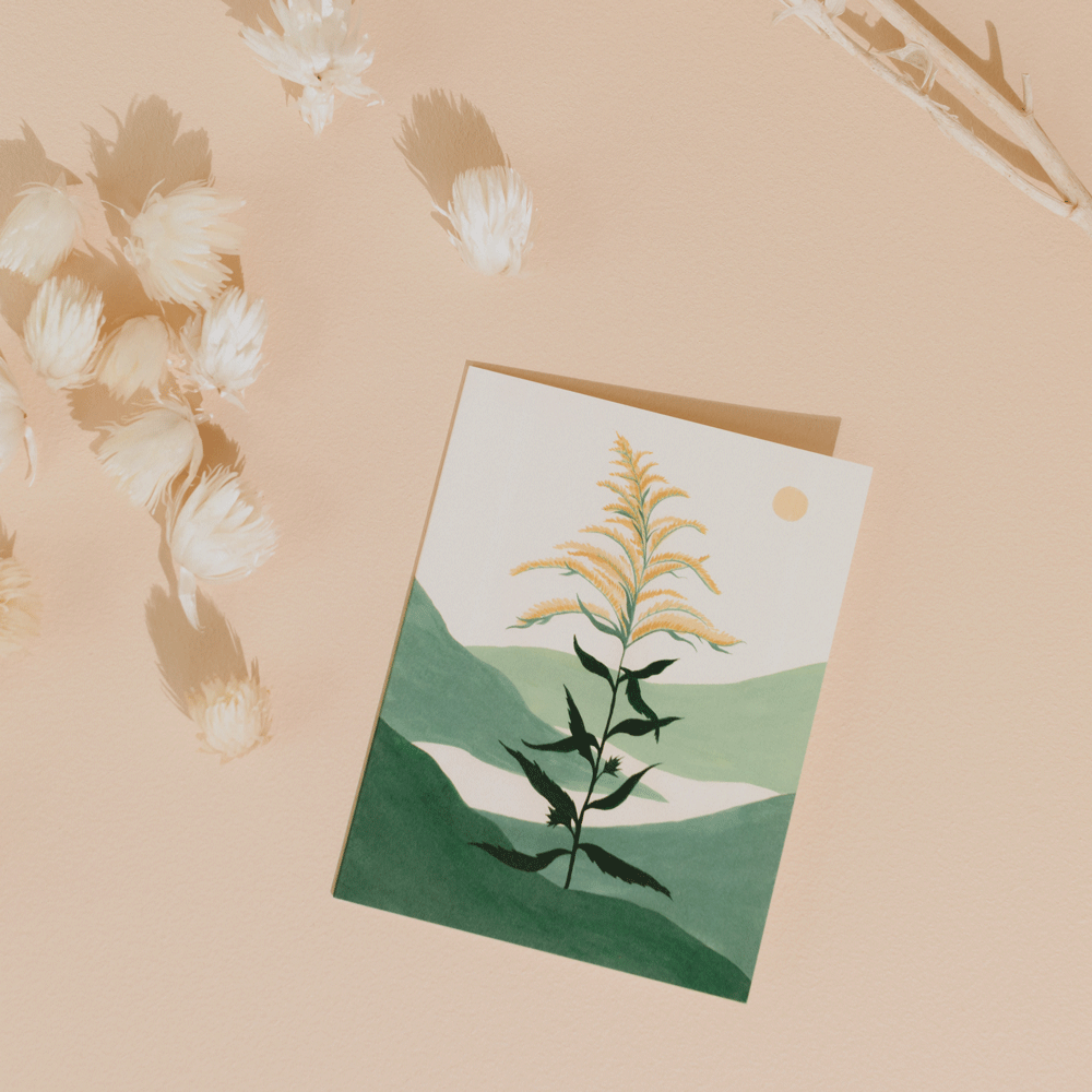 Elana Gabrielle • Goldenrod Notecard