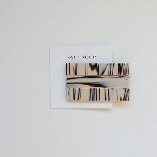 Nat + Noor • Flora 3 Hair Clips • Eucalyptus