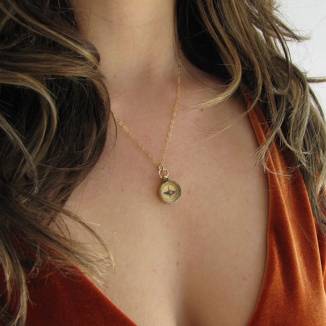 Ornamental Things • Tiny Compass Necklace