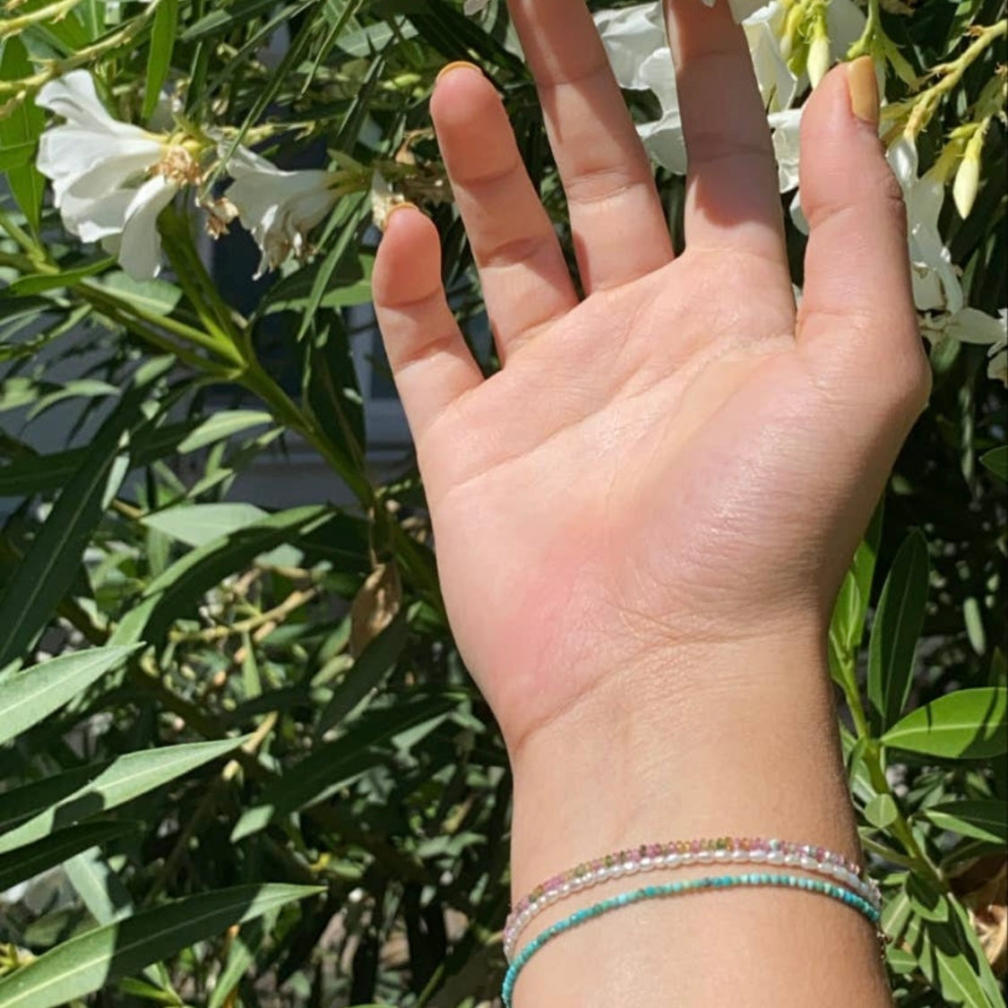 Palm Springs Bracelet • Turquoise Gold