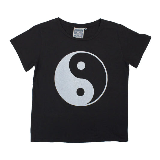 Jungmaven • Yin Yang Ojai Tee • Washed Black