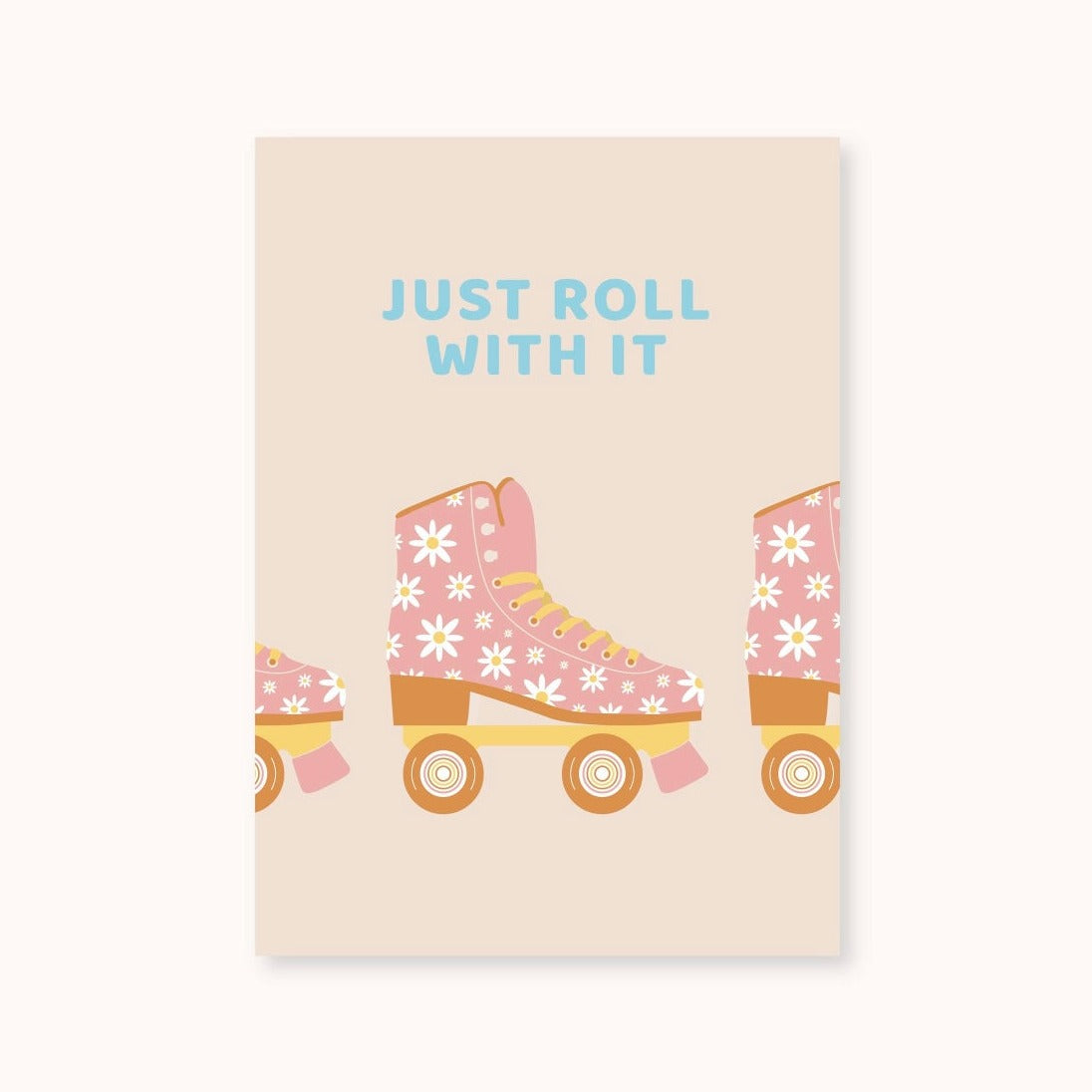 Kach Design Studio • Just Roll With It Art Print 8"x 10"