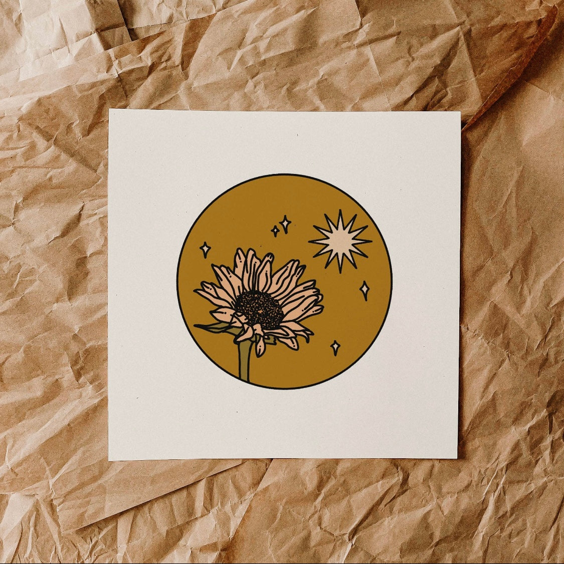 ColorbloKC • Golden Light • Art Print 12x12"