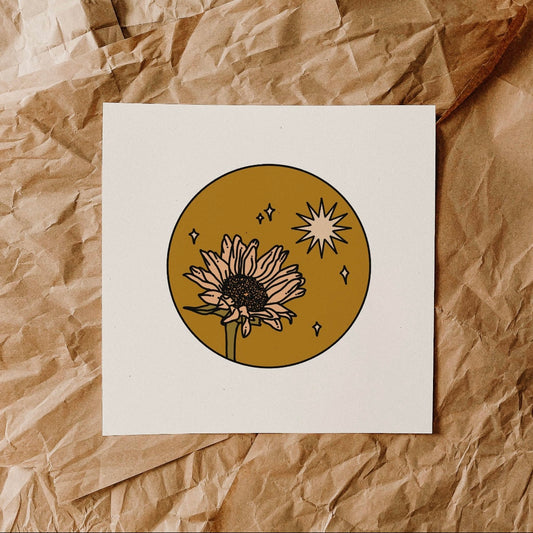 ColorbloKC • Golden Light • Art Print 12x12"