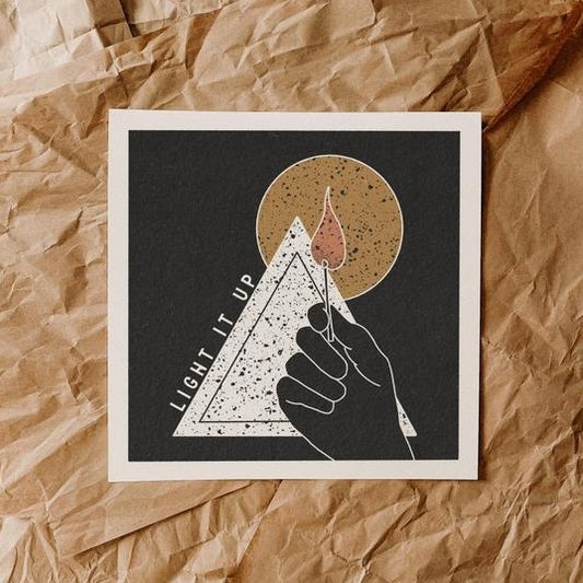 ColorbloKC • Light It Up • Art Print 12x12"
