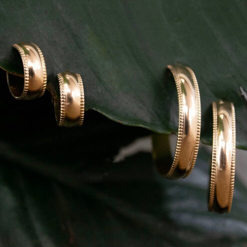 Bent by Courtney • Millie Hoop Earrings • 14K Gold Fill • Small, Medium or Large