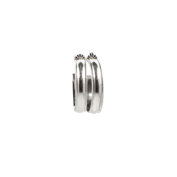 Bent by Courtney• Millie Hoop Earrings • Sterling Silver • Small, Medium or Large