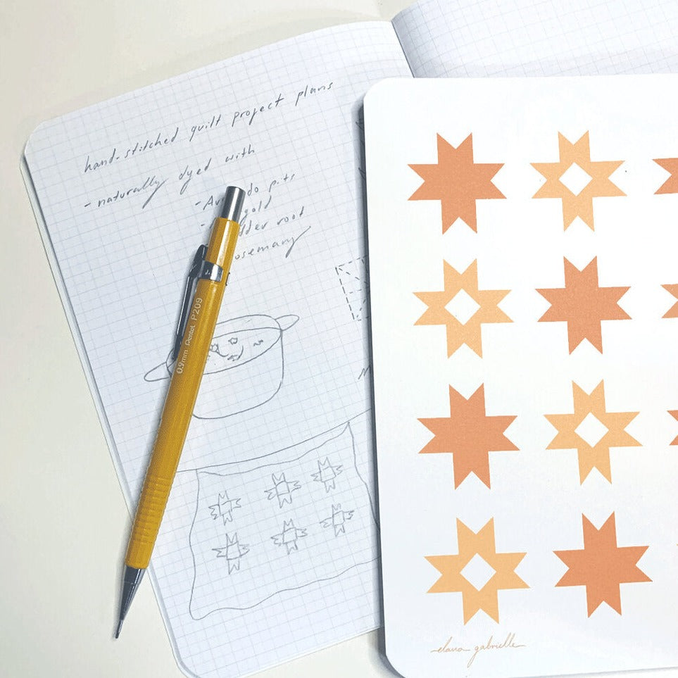 Elana Gabrielle • Patchwork Journal Notebook