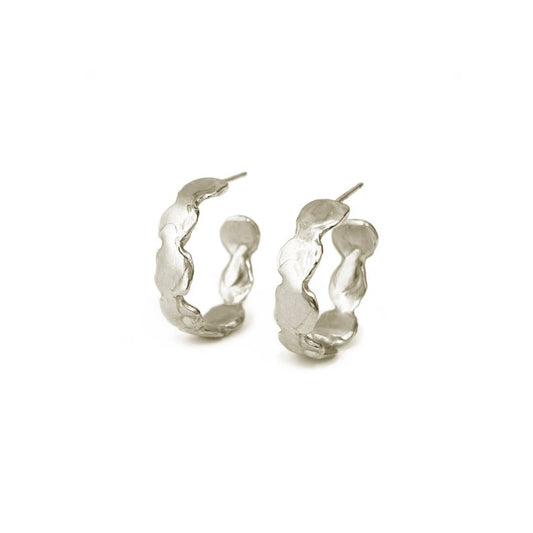 Goldelux • Reverie Hoop Earrings • Sterling Silver