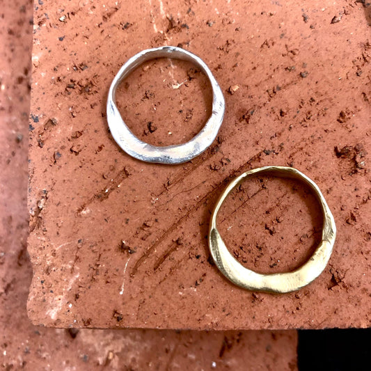 EV & NO Jewelry • Perspective Ring • Sterling Silver